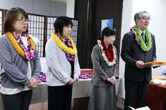 ９人死亡２５年 えひめ丸追悼　