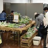 日光でファーマーズマルシェ　旬の新鮮野菜など並ぶ