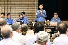 原発再稼働、泊村で説明会開く
