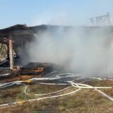 大田原で建物火災