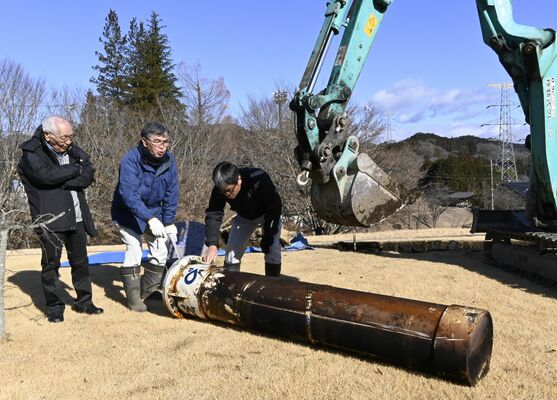 掘り起こされたタイムカプセル