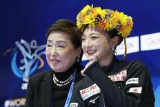 坂本花織、恩師と二人三脚で成長