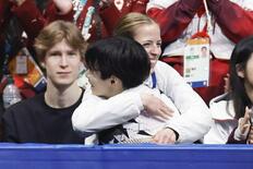 コストナーさんが選手にエール