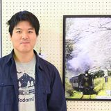 全国各地の桜と鉄道「共演」一堂に　日光の新部さん、初コラボ作品展　大の鉄道好きが撮りためた24点