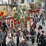 「仮屋台」にぎやかに26台　鹿沼、本祭りへ４年ぶり集結