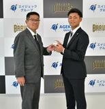ドラフト・オリックス育成２位の武蔵（栃木GB）　「早く支配下に」　指名あいさつで意気込み