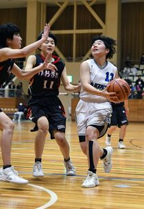 県高校新人バスケット