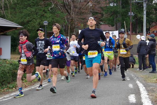 益子の里山を舞台に開かれた「トレラン益子」