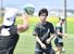 チーム練習に汗を流すヴォルツの選手たち＝白鴎大ラグビー場