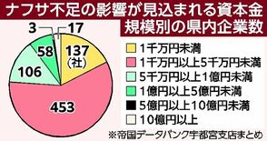 栃木県内製造業者27.6％にナフサ関連製品調達リスク　帝国DB調査、収…