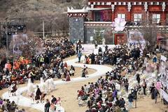 道孚のアンズの花祭り、高原での新たな文化と観光の統合をアピール