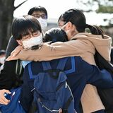 県立高の合格発表　宇都宮中央高