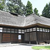 岡本家住宅（宇都宮）　国重文・江戸時代　風格十分「乙型」配置の棟　文人のつながり示…