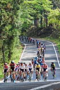 自転車ロードレースに熱戦 宇都宮