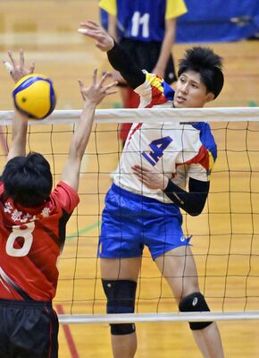 足大付の得点源として期待される川田＝準決勝の宇工戦より