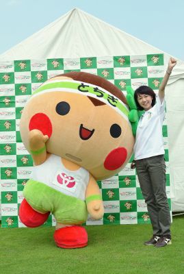 とちまるくんと関本さん
