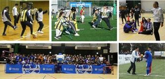 ジブラルタ生命、パラフットボールフェスティバルへの協賛