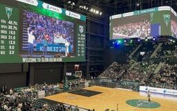 GLION ARENA KOBEと大阪・関西万博をリアルタイムで繋ぐ「IOWN×FEEL TECH未来型ライブビューイング」実施