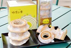 【推しの逸品】新鮮生米粉でしっとり　米粉バウムクーヘンハードタイプ　バウム工房ゆずの木（茂木）