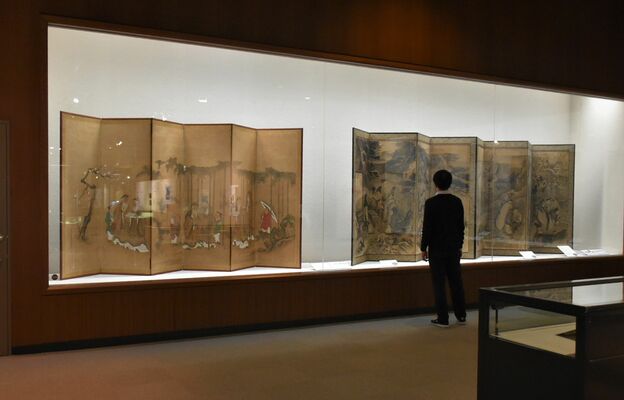 日本画に描かれたさまざまな「おじさん」を紹介した企画展