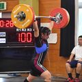 インターハイ栃木県予選重量挙げ 女子77キロ級・上條(小山)が県高校新記録で優勝