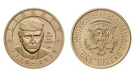 トランプ氏肖像硬貨製造へ