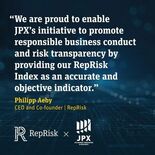 AIを活用したRepRiskデータによって強化されるJPX日経インデッ…
