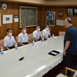 茂木高「関東」50回出場し表彰　柔道部男子部員７人で健闘　町に栄誉報告