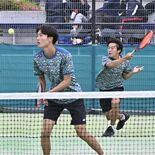 インターハイ栃木県予選テニス　男子ダブルスは羽生田・荻原組（足利大付）…