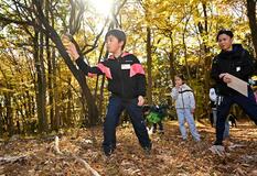 茂呂山の自然 親子満喫