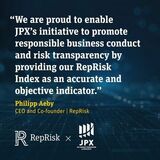 AIを活用したRepRiskデータによって強化されるJPX日経インデックスの透明性