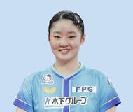 張本美和が単複で優勝