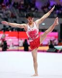 橋本大輝、世界体操３連覇