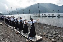 扇の的弓道大会