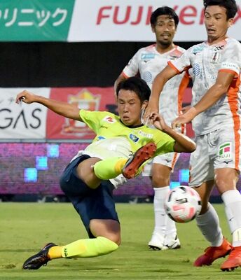 栃木ＳＣのＦＷ大島（2020年８月）
