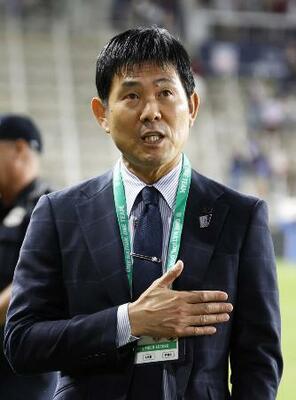 　森保監督＝９日、コロンバス