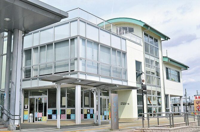 らーめんミニ博物館のある佐野駅前交流プラザ「ぱるぽーと」