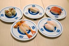 旬の地魚、都市部の店舗で提供