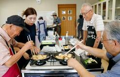 介護の悩み、男性同士で