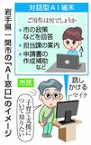 職員負担軽減へＡＩが窓口対応