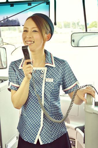 関東自動車バスガイド 神山博美さん