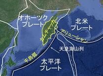 カムチャツカ東方沖でＭ７・８