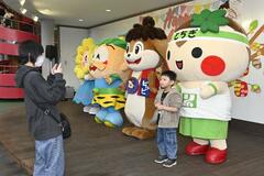 キャラと一緒に撮影会