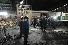 小山の市場火災 焼失面積が判明
