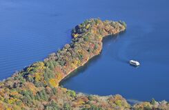 日光・八丁出島で紅葉見頃