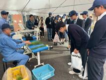 ＬＲＴで工業団地見学