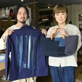 刺し子で就労継続支援　宇都宮のトモスカンパニー　都内の商業施設に出店、反応上々