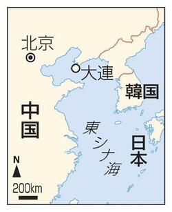 日本人社員が中国・大連で拘束
