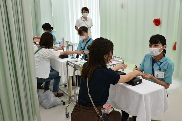 各学科が特色ある体験を企画したうづま祭
