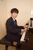 全日本学生音楽コンクールピアノ部門高校生の部で３位になった柴田さん